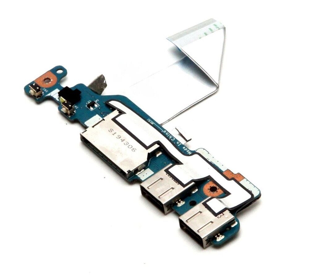 Lenovo Orijinal ideapad Flex-14IML 81XG Notebook Tetik Power Buton SD Kart USB Port Board
