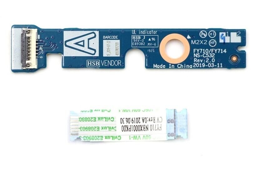 Lenovo Orijinal Legion Y540-17IRH 81Q4 Notebook Tetik Power Buton Borad