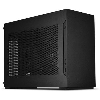 Lian Li A4-H20 Black A4-H20 X4 PCIe 4.0 Riser Kablolu USB Type-C Mesh Siyah Mini-ITX Kasa