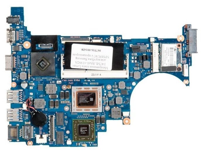 Samsung NP535U4C AMD A4-4355M İşlemcili AMD HD7670M Ekran Kartlı Notebook Anakart LOTUS-14CML