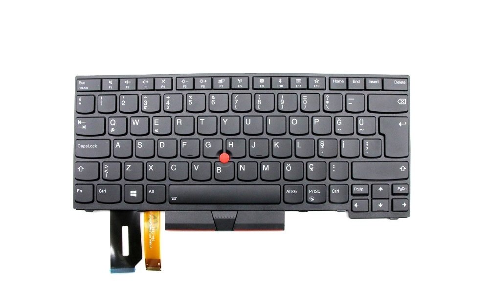Orijinal Lenovo ThinkPad E490 20N8 20N9 Notebook Klavye Tuş Takımı 01YP547