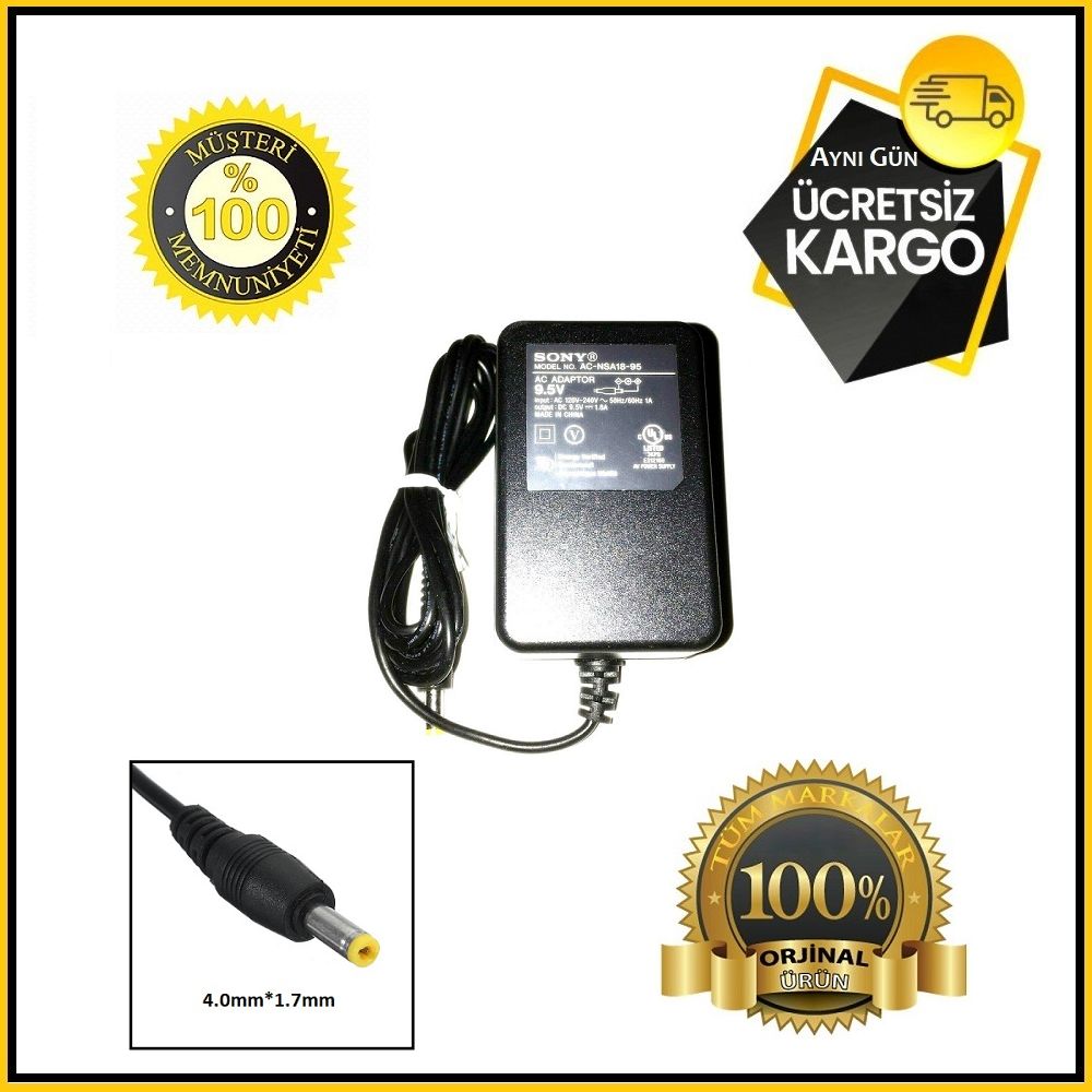 Orijinal Sony SRS-XB40 Taşınabilir Hoparlör Adaptör Şarj Aleti