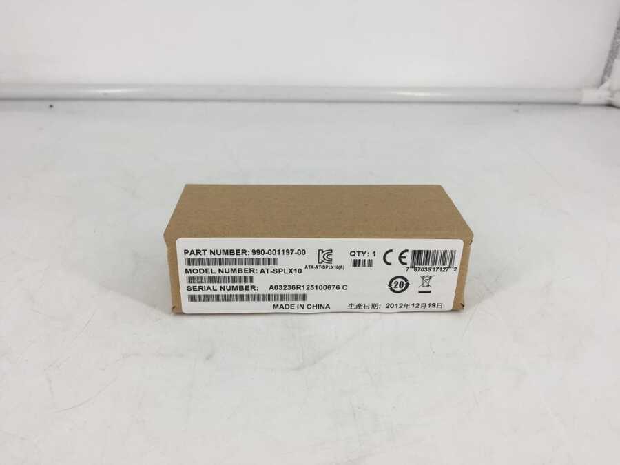 İkinci El Allied Telesis AT-SPLX10 1.25Gbps 1000Base-SX 1310nm SFP Transceiver Module