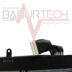 Orijinal Dell Latitude CN-0FTH6F 42WH 7.6V 5250MAH Laptop Bataryası Pili TYPE J0PGR