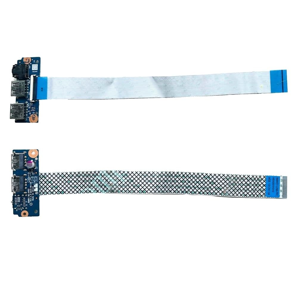 Lenovo Orijinal ideapad 300-17ISK 80QH Notebook Audio Jack USB Port Board