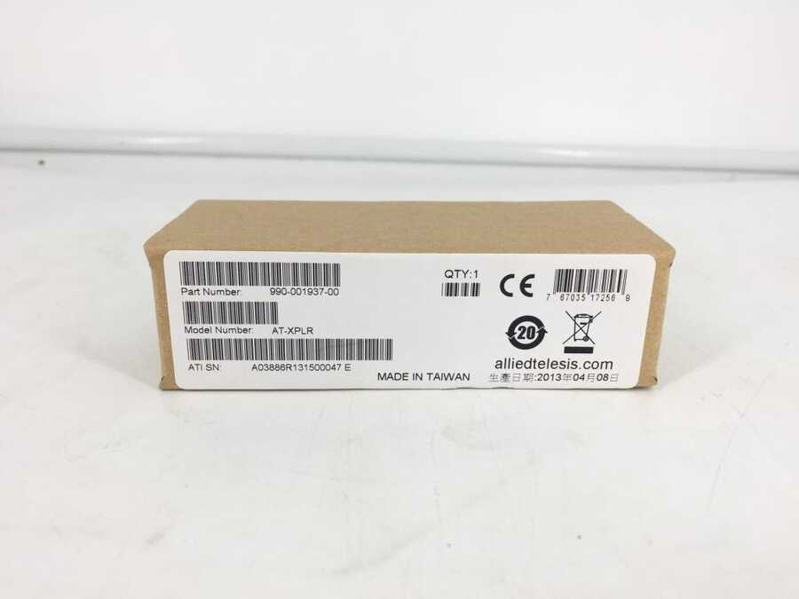ALLIED TELESIS AT-XPLR 990-001937-00 10GBase, LR, XFP, 1310nm