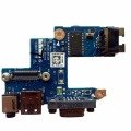 Orijinal Dell Latitude LS-9832P CN-0G1WYK Audio Jack Ethernet VGA USB Port Board