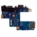 Orijinal Dell Latitude LS-9832P CN-0G1WYK Audio Jack Ethernet VGA USB Port Board