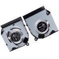 Orijinal Acer Predator Helios 300 PH315-52-79LT Çift Sağ Sol L+R Cpu Sogutucu Fan