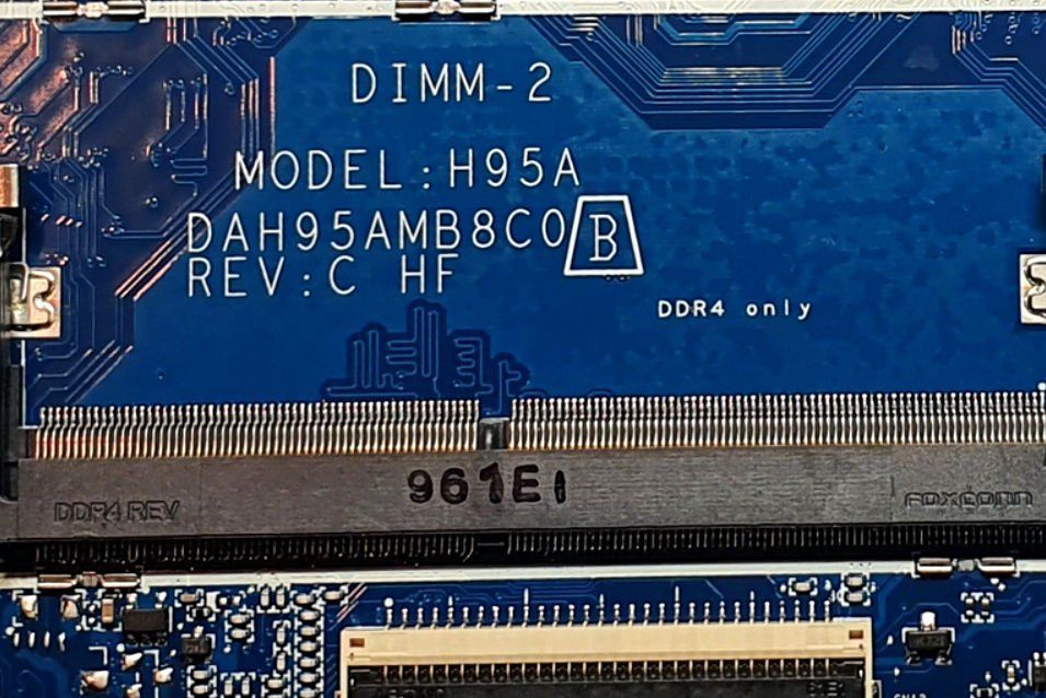 Huawei DAH95AMB8C0-4 i5-8250U MX150 Notebook Anakart Bilgileri anakart görsel 5