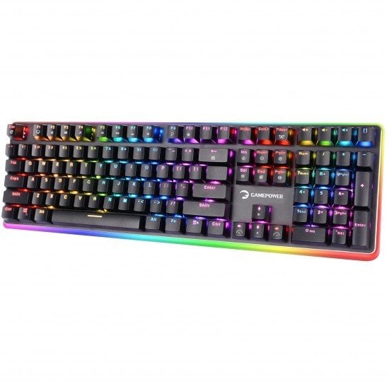 GamePower Saber RGB Red Kırmızı Switch TR Mekanik Klavye