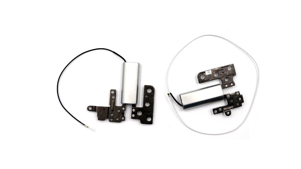 Lenovo Yoga 710-14ISK 14IKB 80TY 80V4 Orijinal L+R Sağ Sol Hinge Menteşe Takımı 5H50L47464 Gri