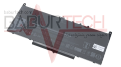 Orijinal Dell Latitude CN-0MC34Y 7.6V 55WH 6874MAH Notebook Batarya Pil Type J60J5