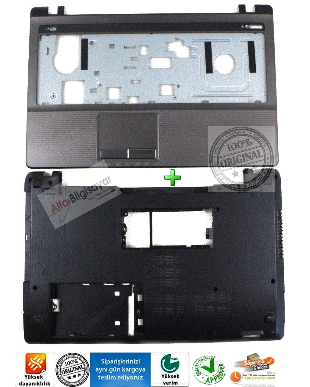 Asus K53u Amd Serisi K53T K53TA K53TK K53U K53Z A53T A53TA A53TK A53U A53Z X53TA X53T X53TK X53U X53Z Alt Üst Kasa 2 Parça  A53U X53U X53Z K53 K53U K53T Palmrest AP0K3000200+ Bottom Cover AP0J100040