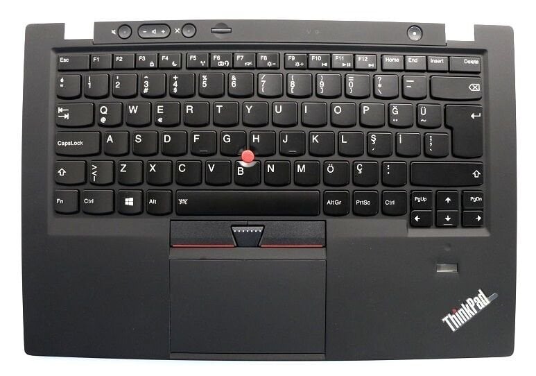 Lenovo Thinkpad X1 Carbon Gen 1 00HT028 00HT066 6M.4RQCS.180 Notebook Üst Kasa Klavye Kasa