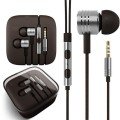 Baburtech 3.5mm Kulak İçi Kulaklık EN50332-2 GRİ - 5 ADET