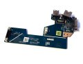 Dell Latitude E5530 SD Kart Ethernet VGA USB Port Board LS-7908P CN-0826R6