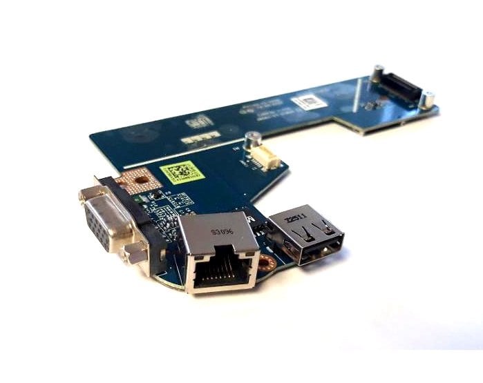 Dell Latitude E5530 SD Kart Ethernet VGA USB Port Board LS-7908P CN-0826R6