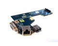 Dell Latitude E5530 SD Kart Ethernet VGA USB Port Board LS-7908P CN-0826R6