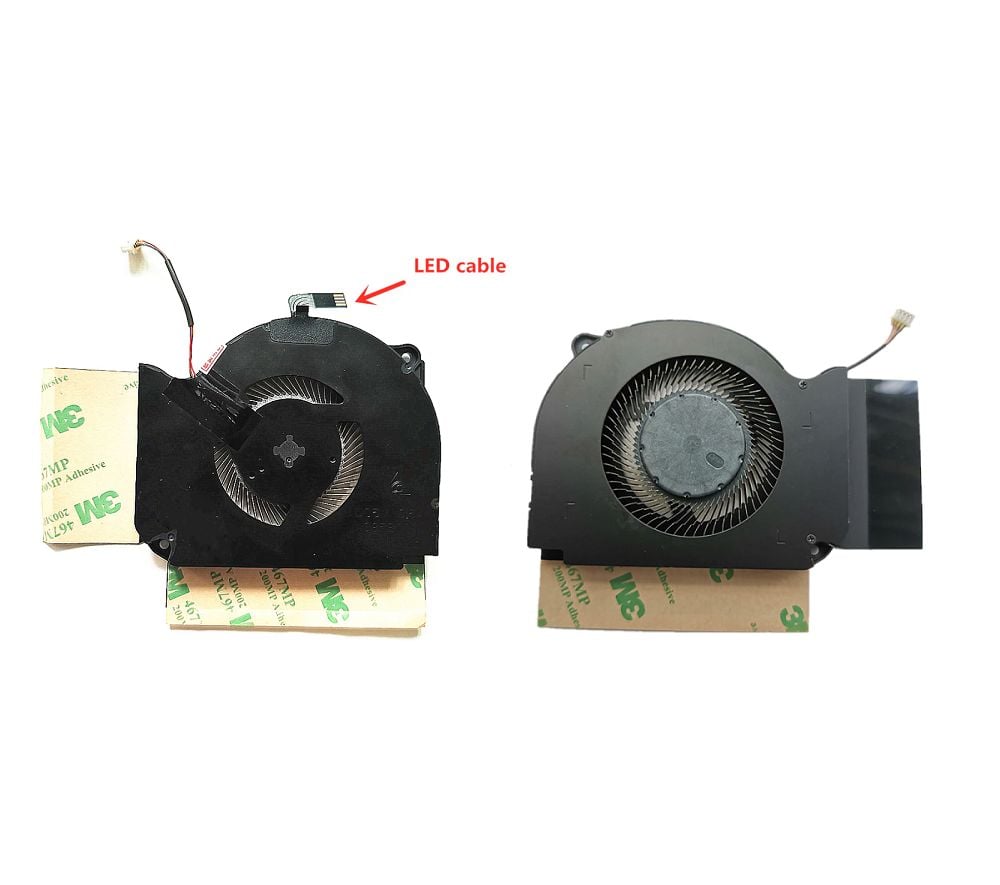 Orijinal Acer NS85B00-17A06 NS85B00-17A05 Çift Sağ Sol L+R Cpu Sogutucu Fan