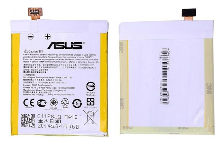 Asus Orijinal Zenfone 5 T00J T00J-D 3.8V 2050mAh 8Wh Cep Telefonu Batarya Pil