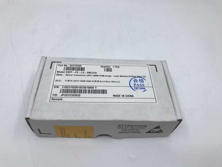 HUAWEI ESFP-FE-LX-SM1310 ESFP 100M/155M TRANSCEIVER