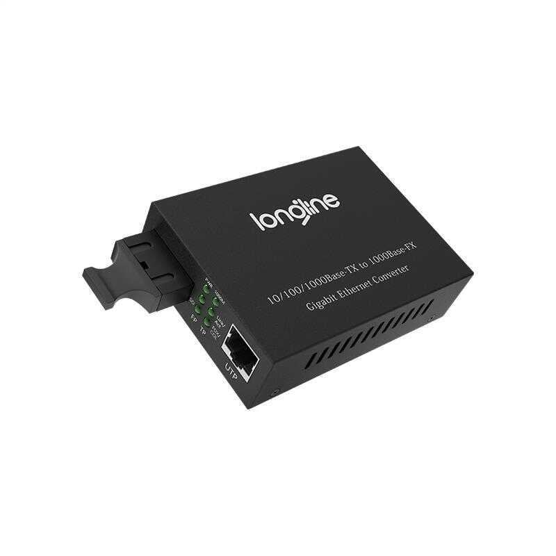 Longline 10/100/1000Base-Tx to 1000Base-Fx Media Converter 40km  LNG-8110GSB-11-40B-AS
