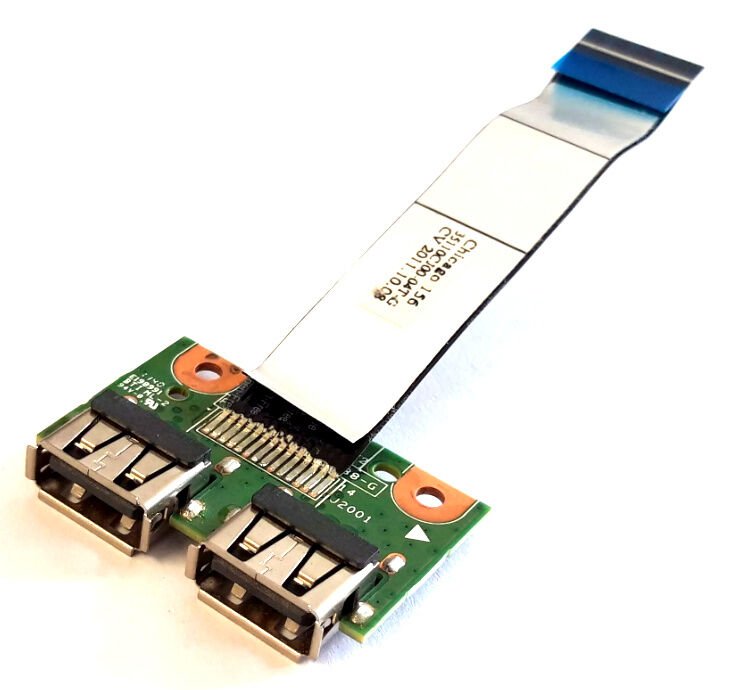 Orijinal Hp 630 631 635 Compaq Presario CQ57 Notebook USB Port Board