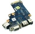 Dell Latitude E6520 USB Audio Jack VGA Port Board LS-6561P CN-0V7991
