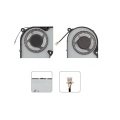 Orijinal Acer NS85C06-18K21 DFS531005PL0T Çift Sağ Sol L+R Cpu Sogutucu Fan