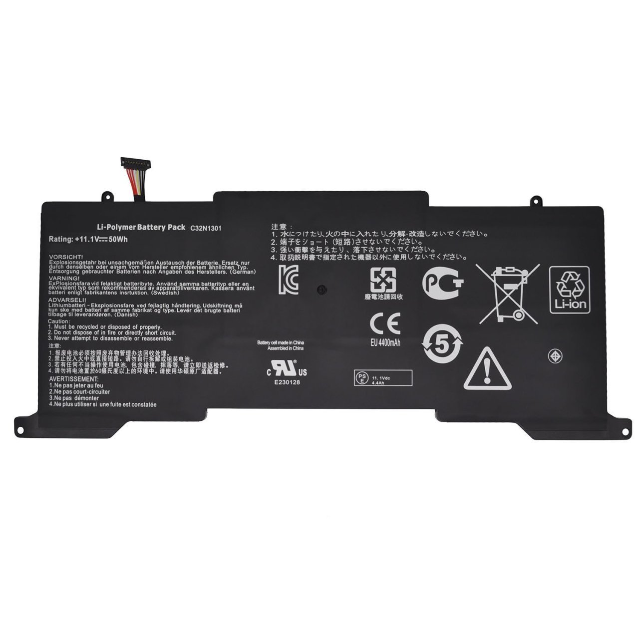 Asus ZenBook C32N1301 Notebook Batarya Laptop Pil