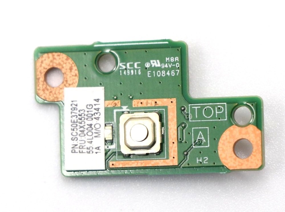 Lenovo Thinkpad W541 Tetik Power Butonu Kartı 04X5553