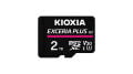 2TB EXCERIA PLUS G2 MICRO SDXC 4K 100MB/s KIOXIA LMPL2M002TG2