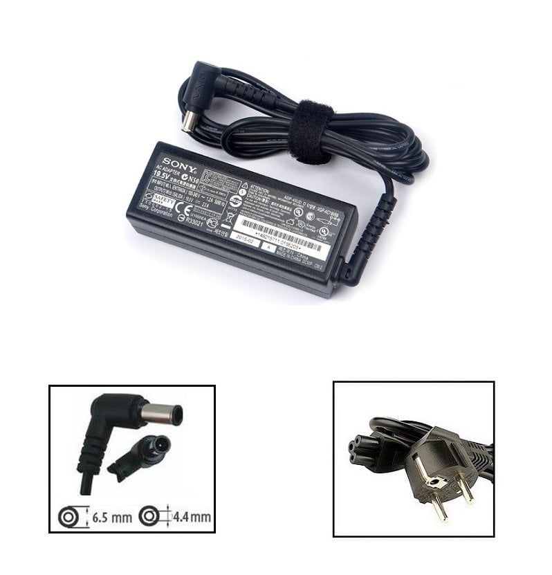 Orjinal Sony Vaio SVF15N1E2E SVF15N1F4R 19.5V 2.3A Adaptör Şarj Aleti