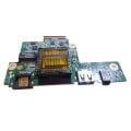 Dell Vostro 3360 Audio Jack SD Kart Ethernet USB Port Board DA0V07PI6D1 CN-0V4Y1J