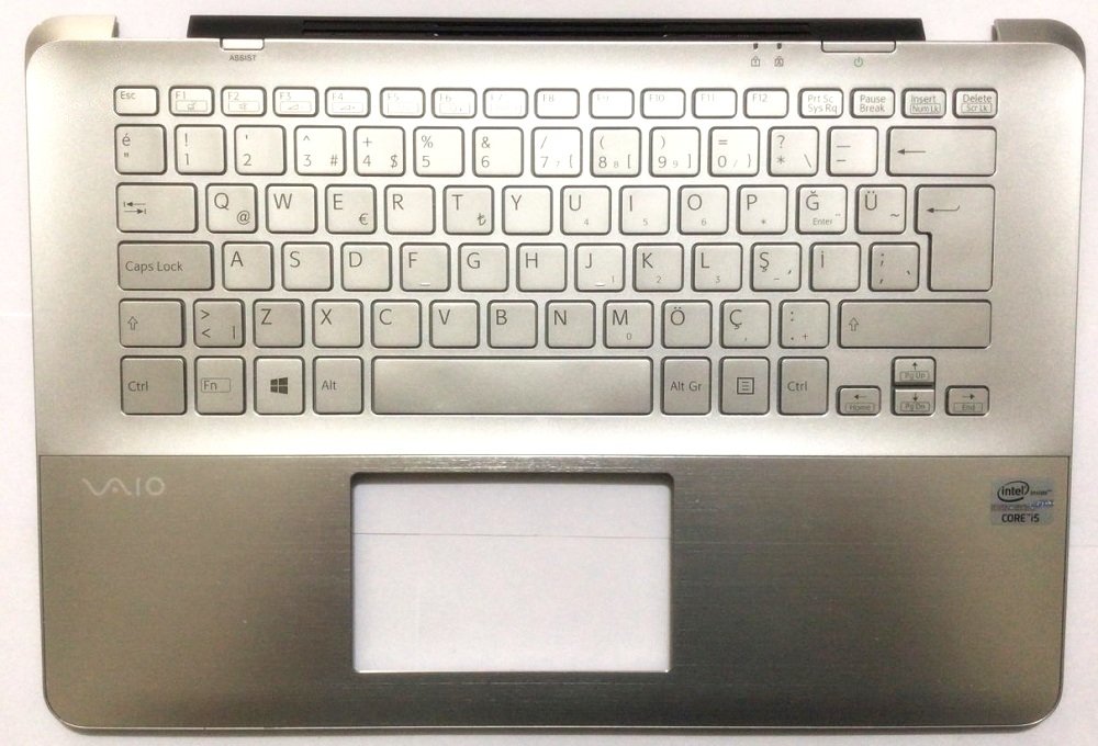 Sony Vaio Fit 14 SVF14A Klavye Dahil Üst Kasa 3XGD5PHN040