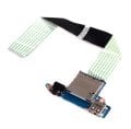 Orijinal Lenovo ideapad Z510 80A3 Notebook Audio Jack SD Kart USB Port Board