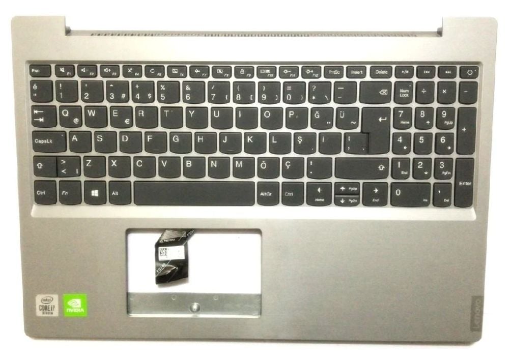 Lenovo Orijinal ideapad L3-15IML05 81Y3 Notebook Türkçe Klavye Dahil Üst Kasa