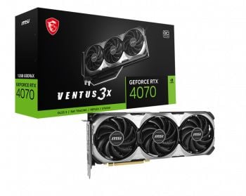MSI GEFORCE RTX 4070 VENTUS 3X E 12G OC 12GB GDDR6X HDMI DP 192BİT