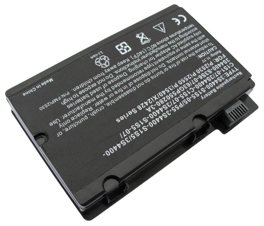 Fujitsu Siemens Amilo Pi2530, Pi2540, Pi2550 Notebook Bataryası - Siyah Laptop Pil