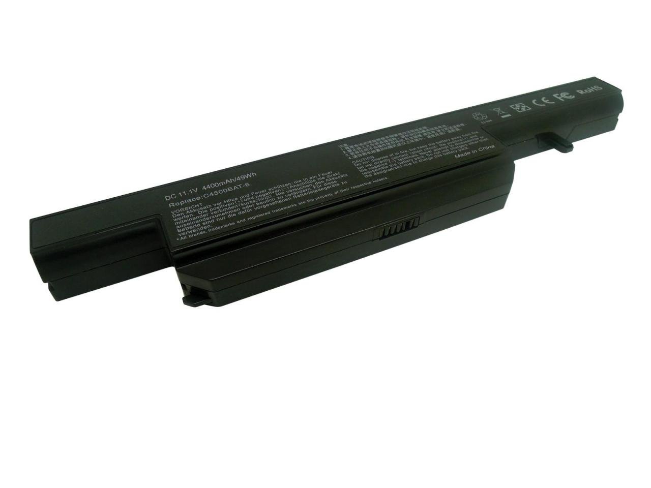 Clevo Exper 6-87-C480S-4P4 Notebook Batarya Laptop Pil