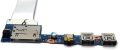 Lenovo Orijinal ideapad S400 80A1 80BY Usb Audio Jack Sd Kart Board