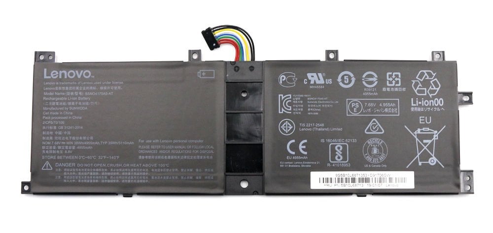 Orijinal Lenovo ideapad Miix 510 520 510-12ISK 510-12IKB 520-12IKB Tablet Batarya Pil