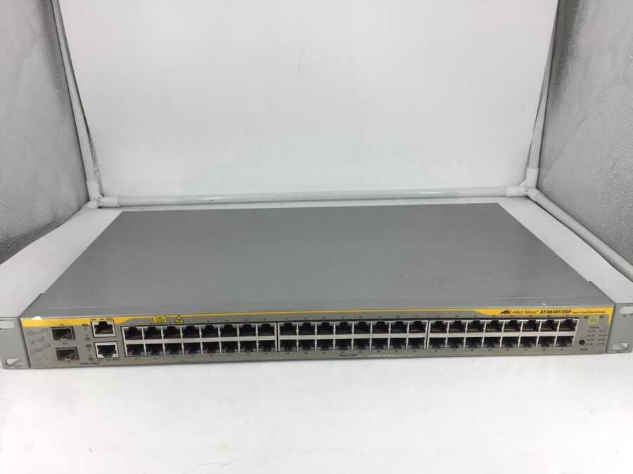İkinci El ALLİED TELESİS AT-8648T/2SP Switch Fast 48x10/100 +2x SFP Switch