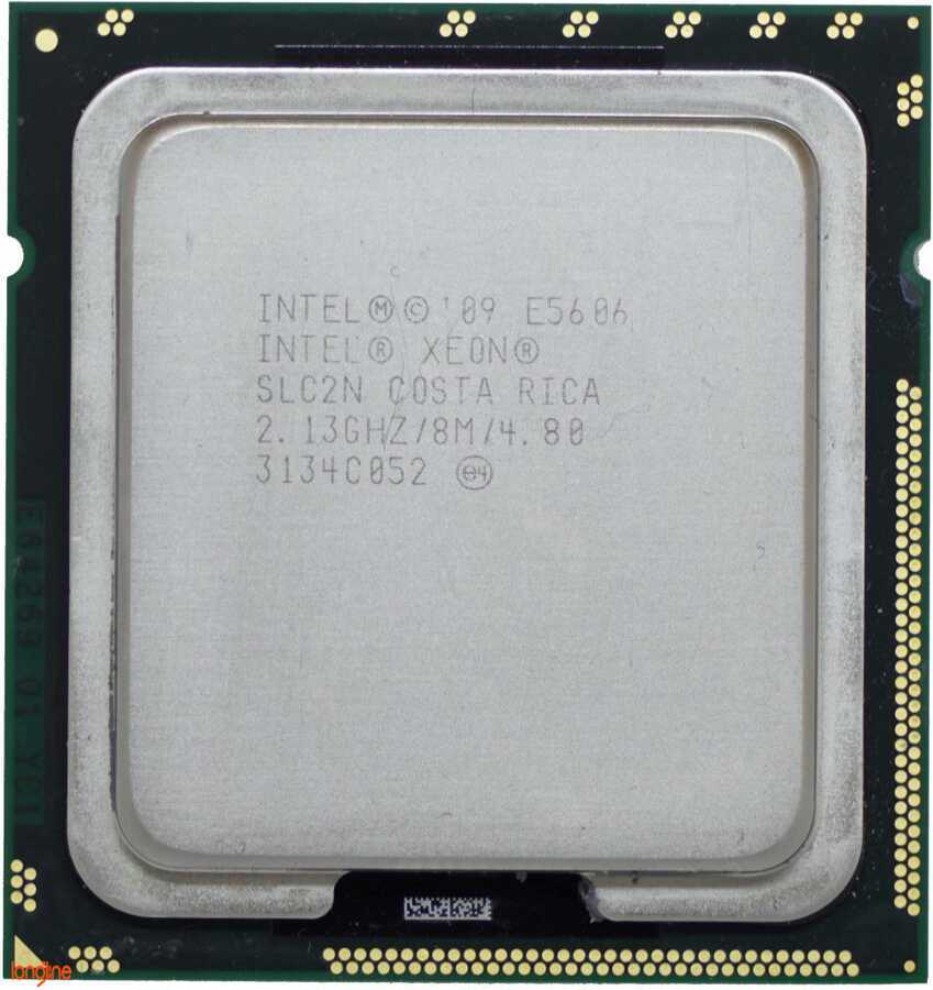 INTEL XEON QUAD CORE E5606 2.13GHz 8MB 4.8GT/s 80W SLC2N