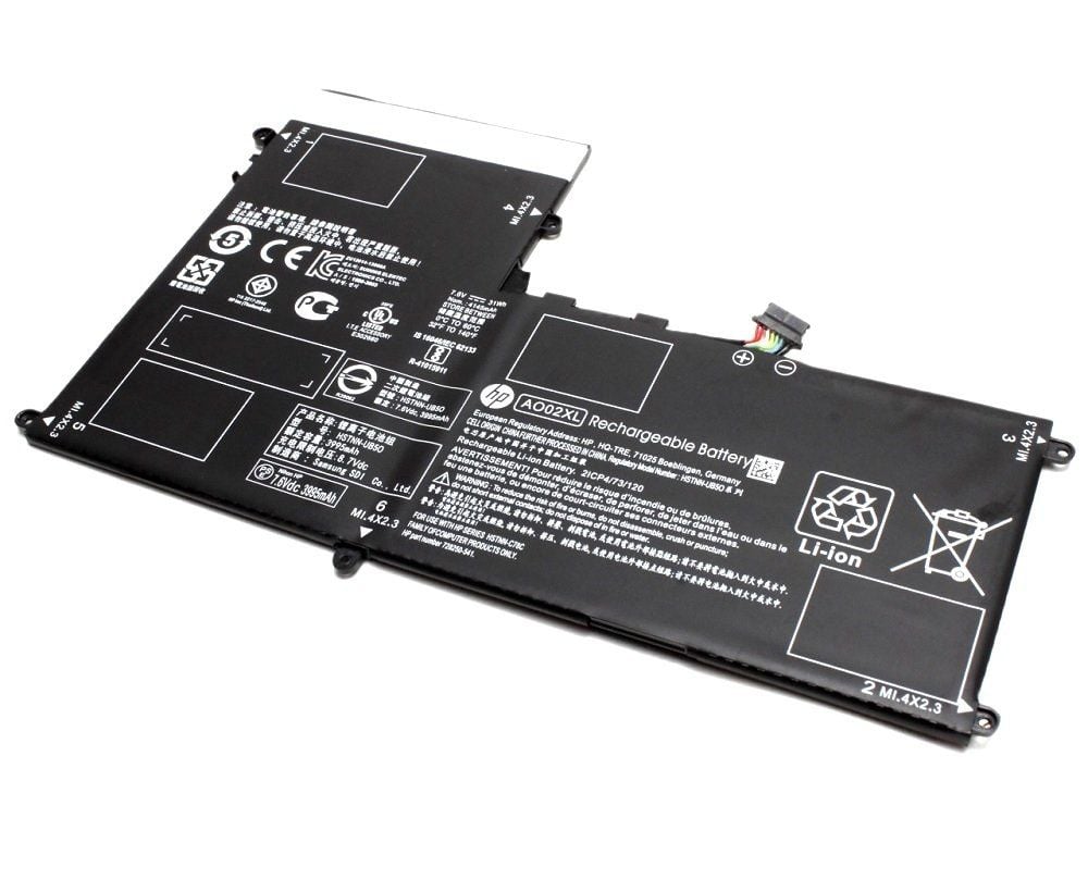 Orijinal HP ElitePad 1000 G2 Serisi Notebook Laptop Batarya Pil AO02XL