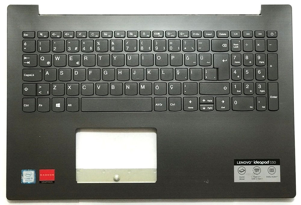 Orijinal Lenovo ideapad Gaming 320-15ICH Klavye Dahil Üst Kasa AP17P000110 5CB0R46948