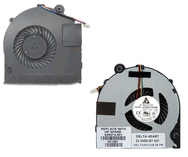 HP Probook 6360, 6360B, 6360T Notebook Cpu Cooling Fan 639474-001
