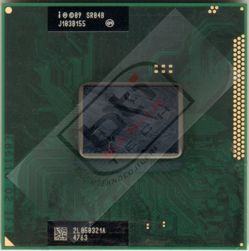 Intel Core i5 2.Nesil Mobil i5-2410M SR04B 2.30GHz Laptop İşlemci CPU