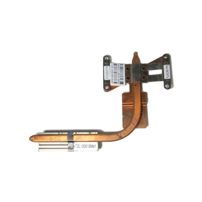 Orijinal Hp Compaq NX6000 NX6125 NX6115 Cpu Sogutucu Heatsink Bakır